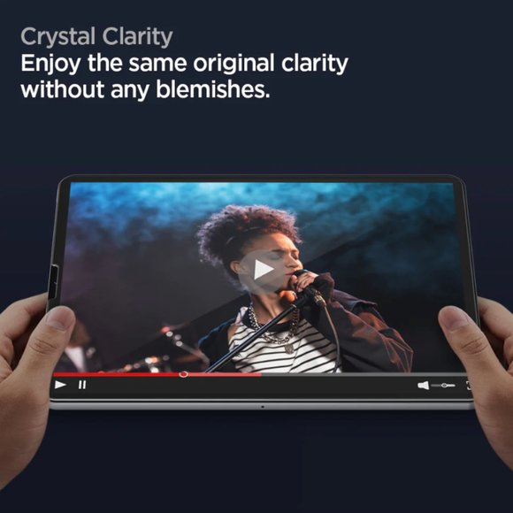 Spigen EZ Fit Screen Protector iPad Pro 12.9" GLAS.tR NEW IN BOX! - Picture 8 of 15